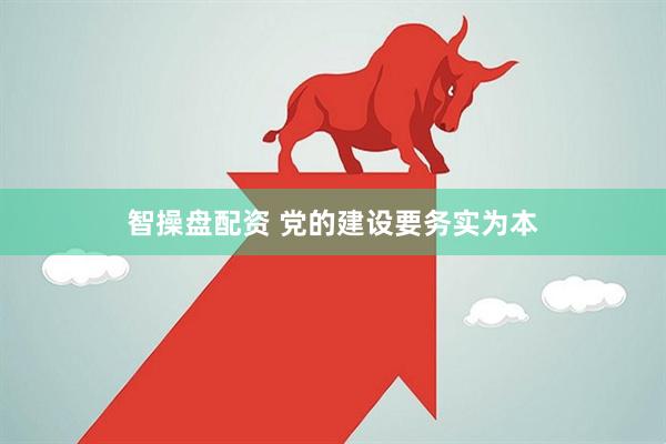智操盘配资 党的建设要务实为本